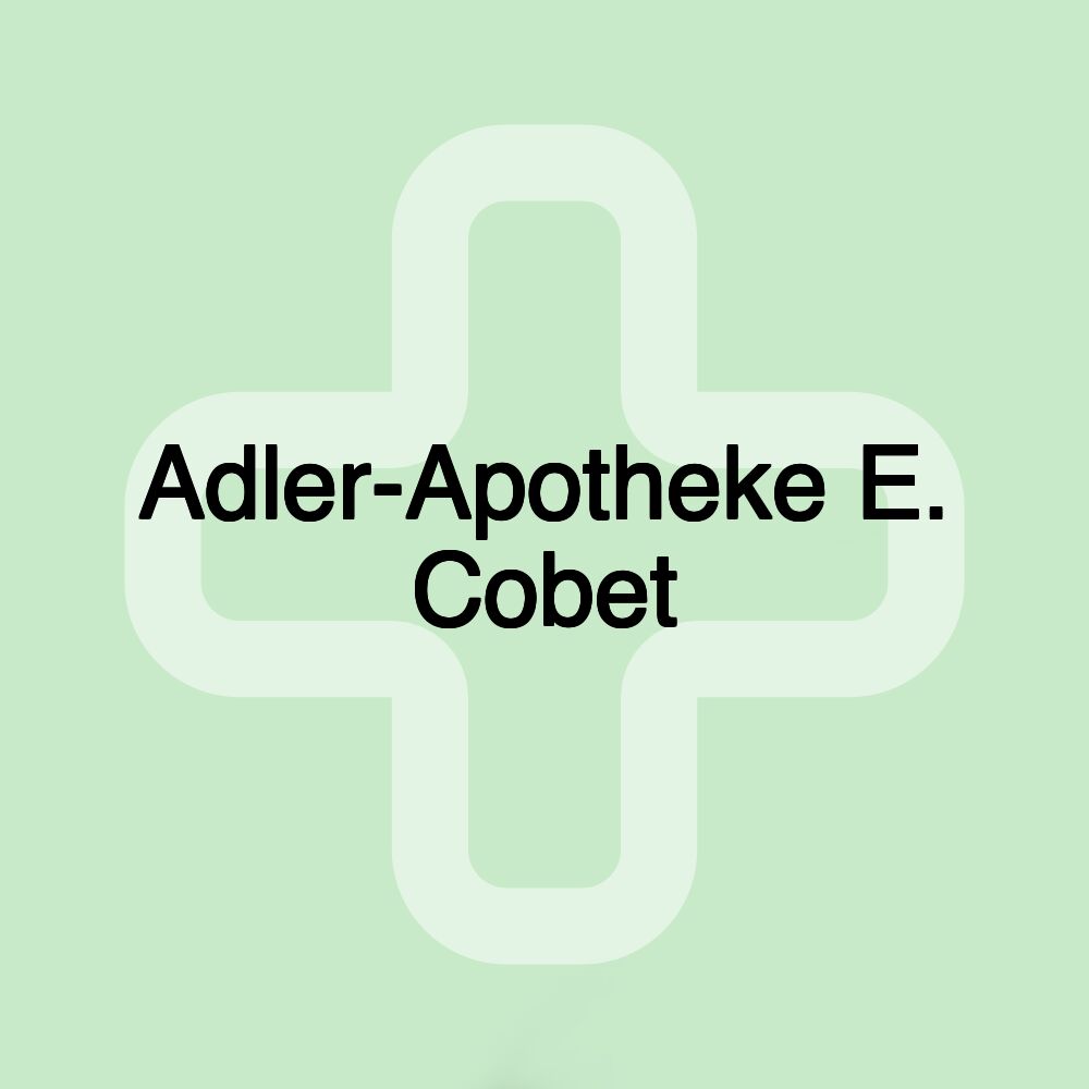 Adler-Apotheke E. Cobet