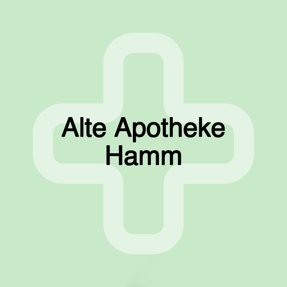 Alte Apotheke Hamm