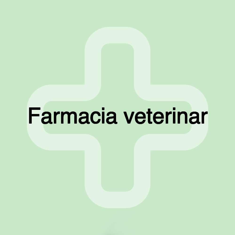 Farmacia veterinar