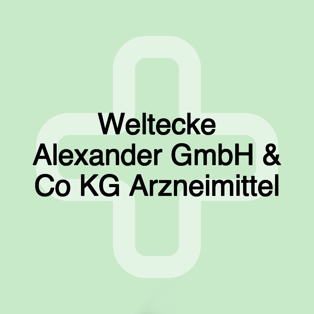 Weltecke Alexander GmbH & Co KG Arzneimittel