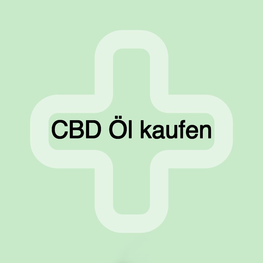 CBD Öl kaufen