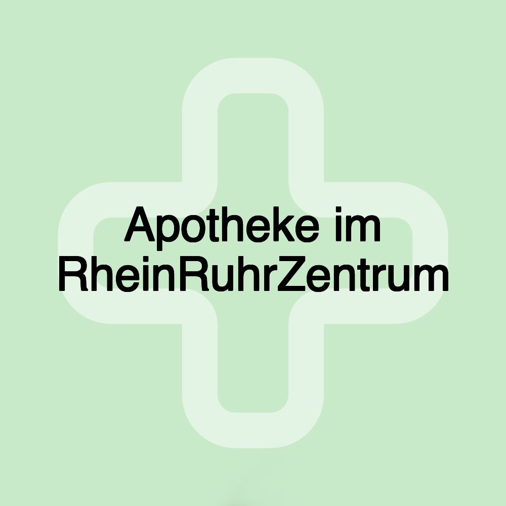 Apotheke im RheinRuhrZentrum