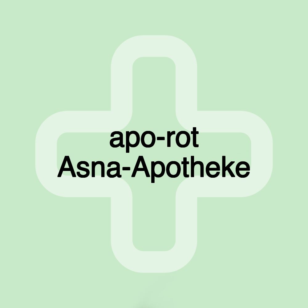 apo-rot Asna-Apotheke