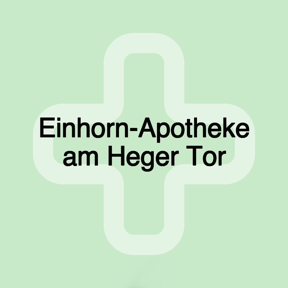 Einhorn-Apotheke am Heger Tor