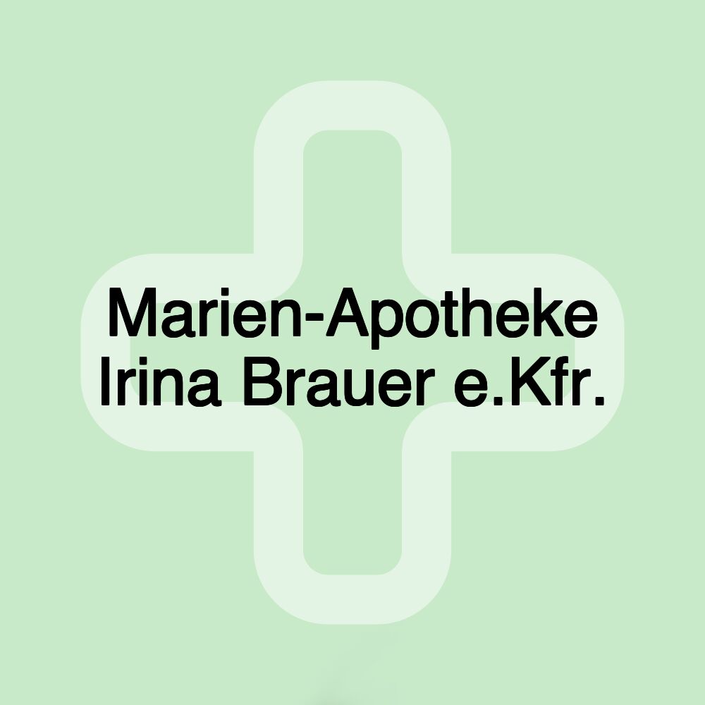 Marien-Apotheke Irina Brauer e.Kfr.