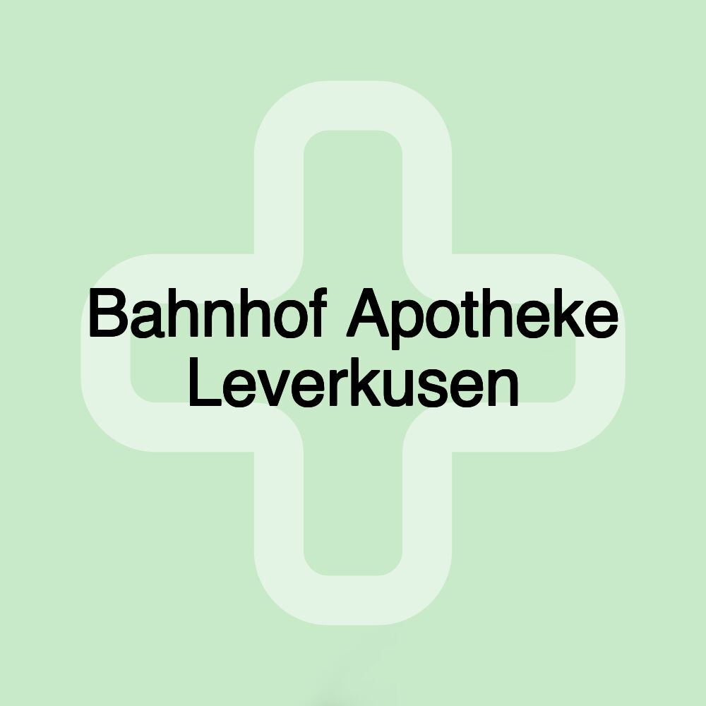 Bahnhof Apotheke Leverkusen