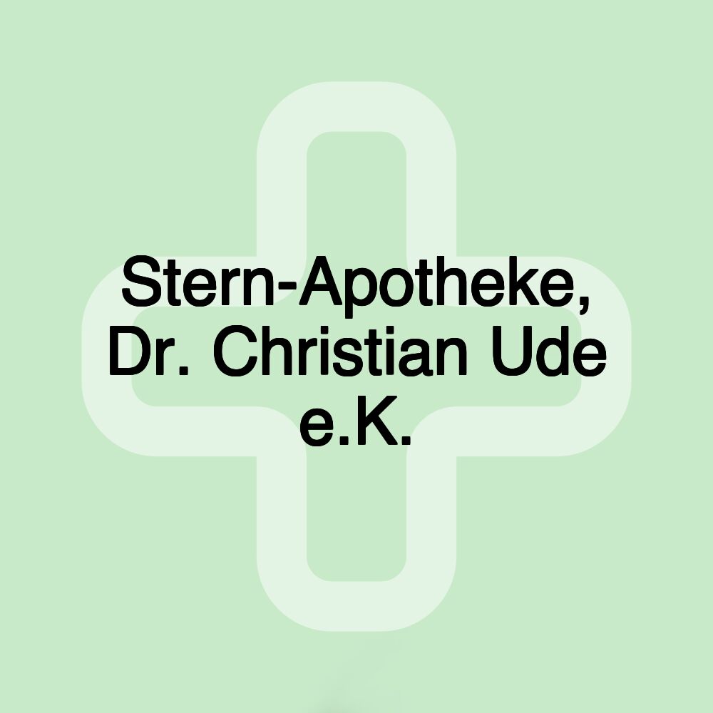 Stern-Apotheke, Dr. Christian Ude e.K.