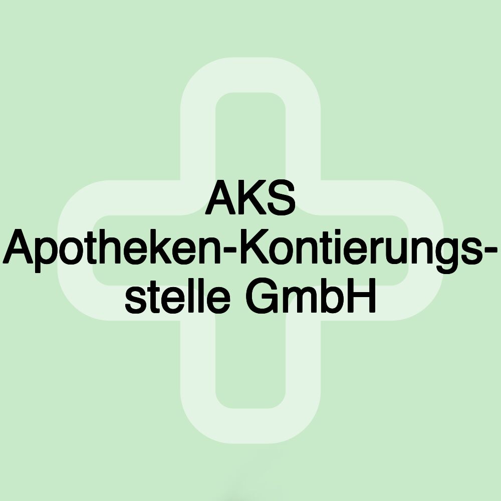 AKS Apotheken-Kontierungs- stelle GmbH