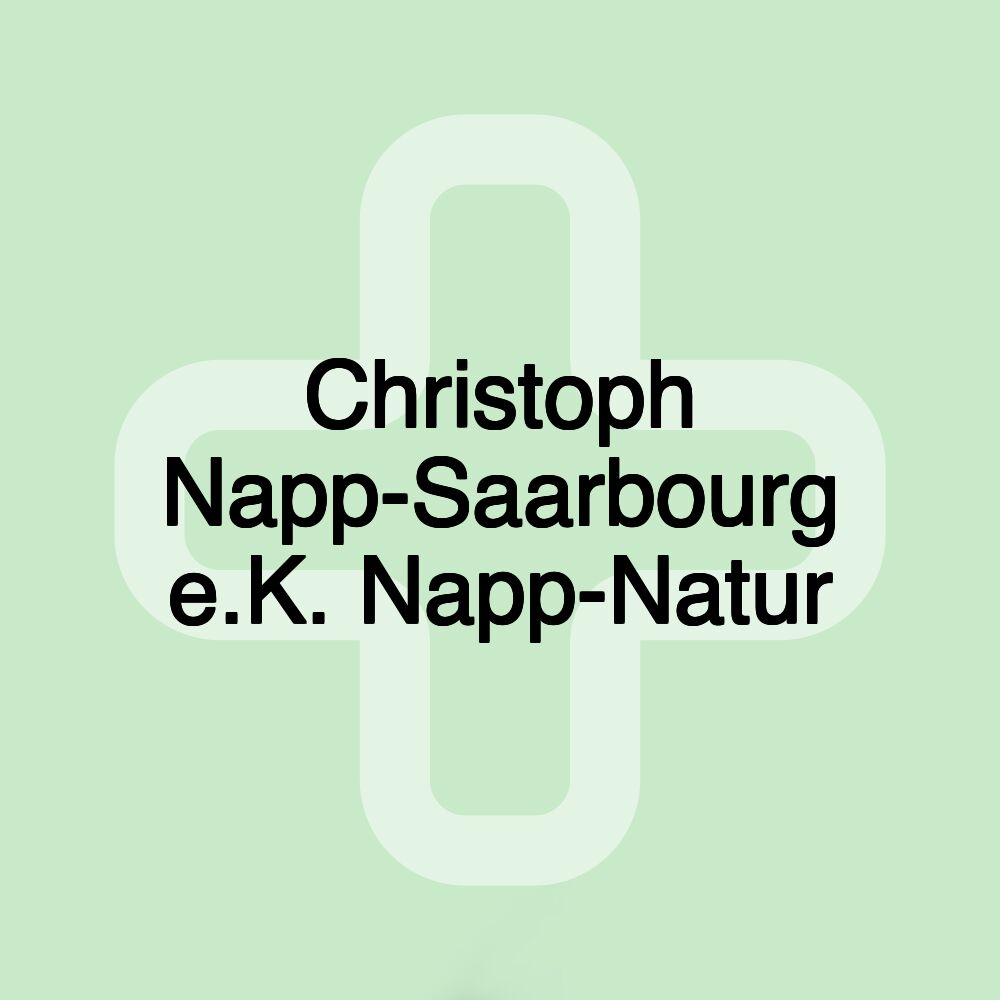 Christoph Napp-Saarbourg e.K. Napp-Natur