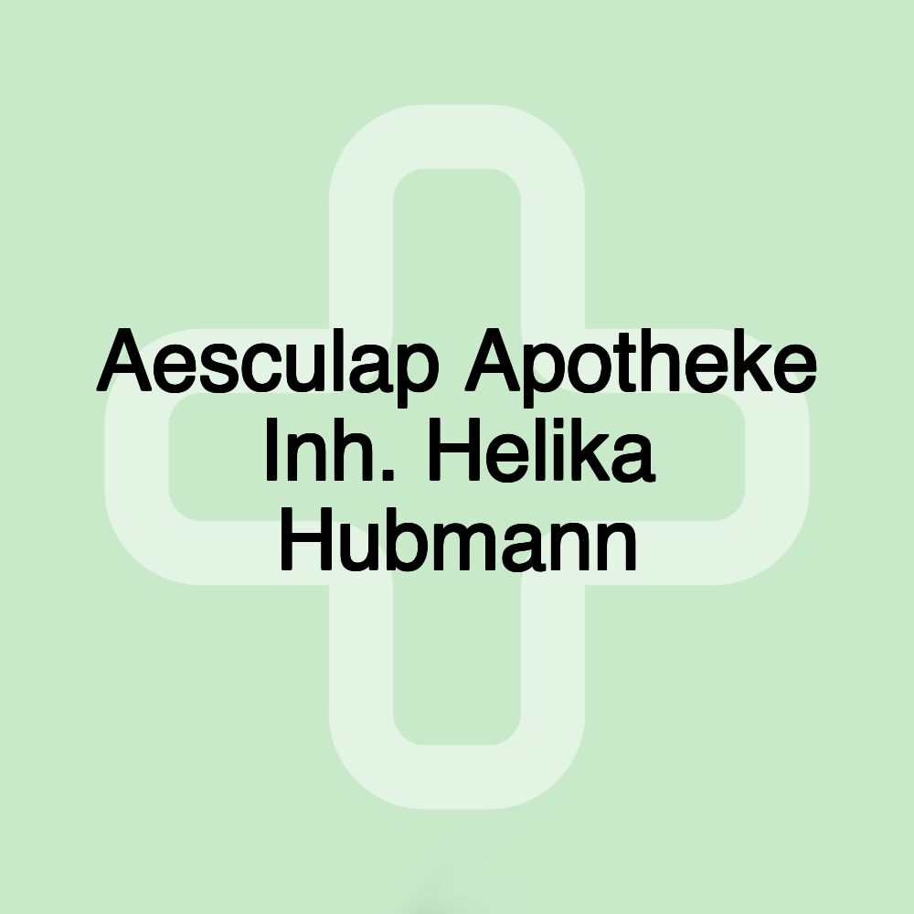 Aesculap Apotheke Inh. Helika Hubmann