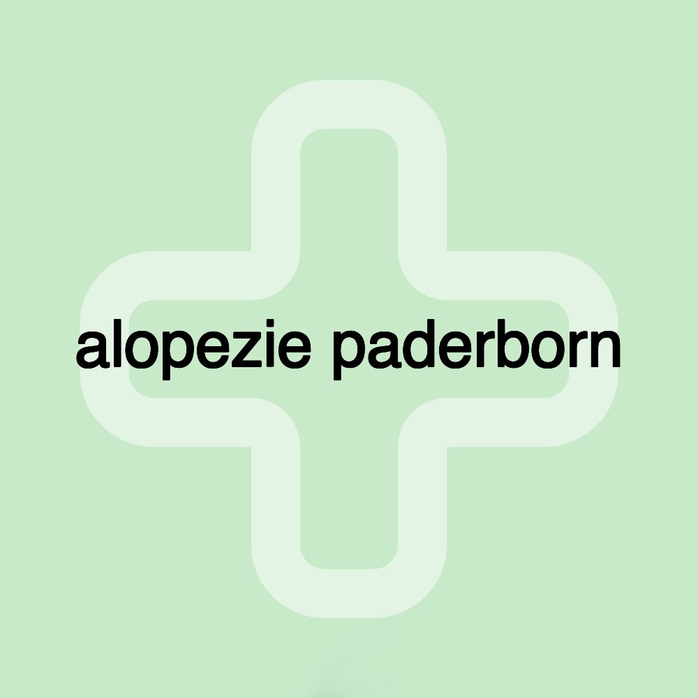 alopezie paderborn