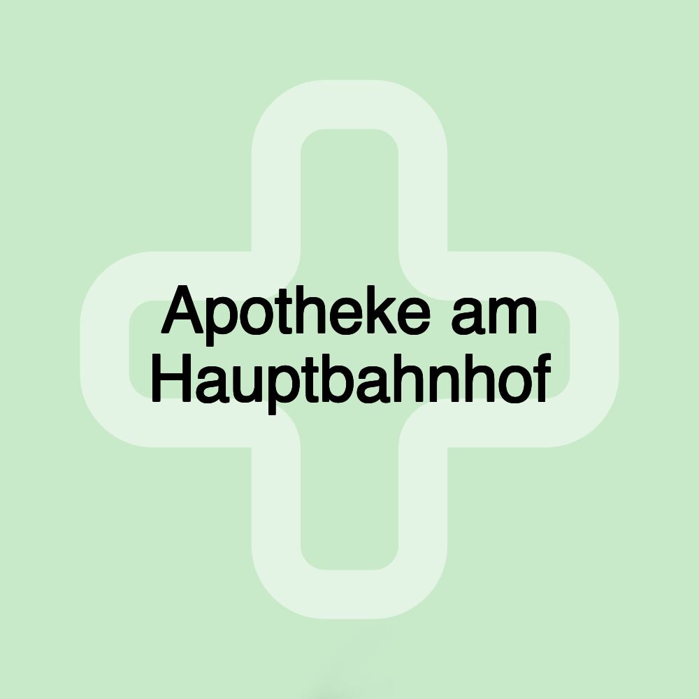 Apotheke am Hauptbahnhof