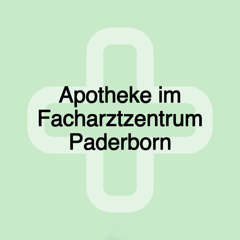 Apotheke im Facharztzentrum Paderborn