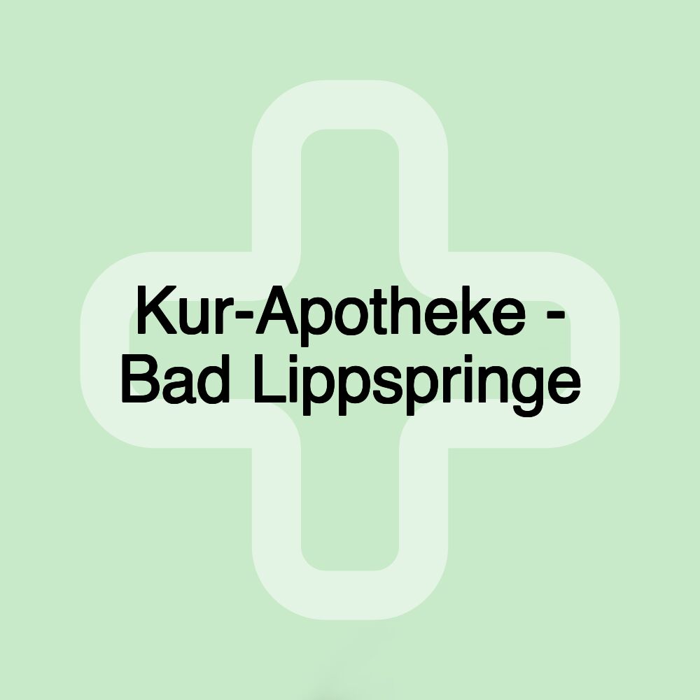 Kur-Apotheke - Bad Lippspringe