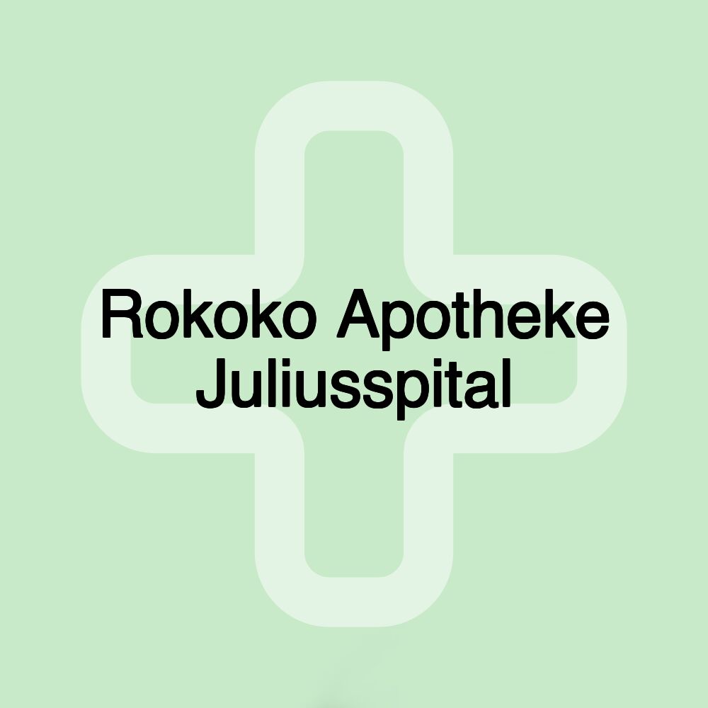 Rokoko Apotheke Juliusspital