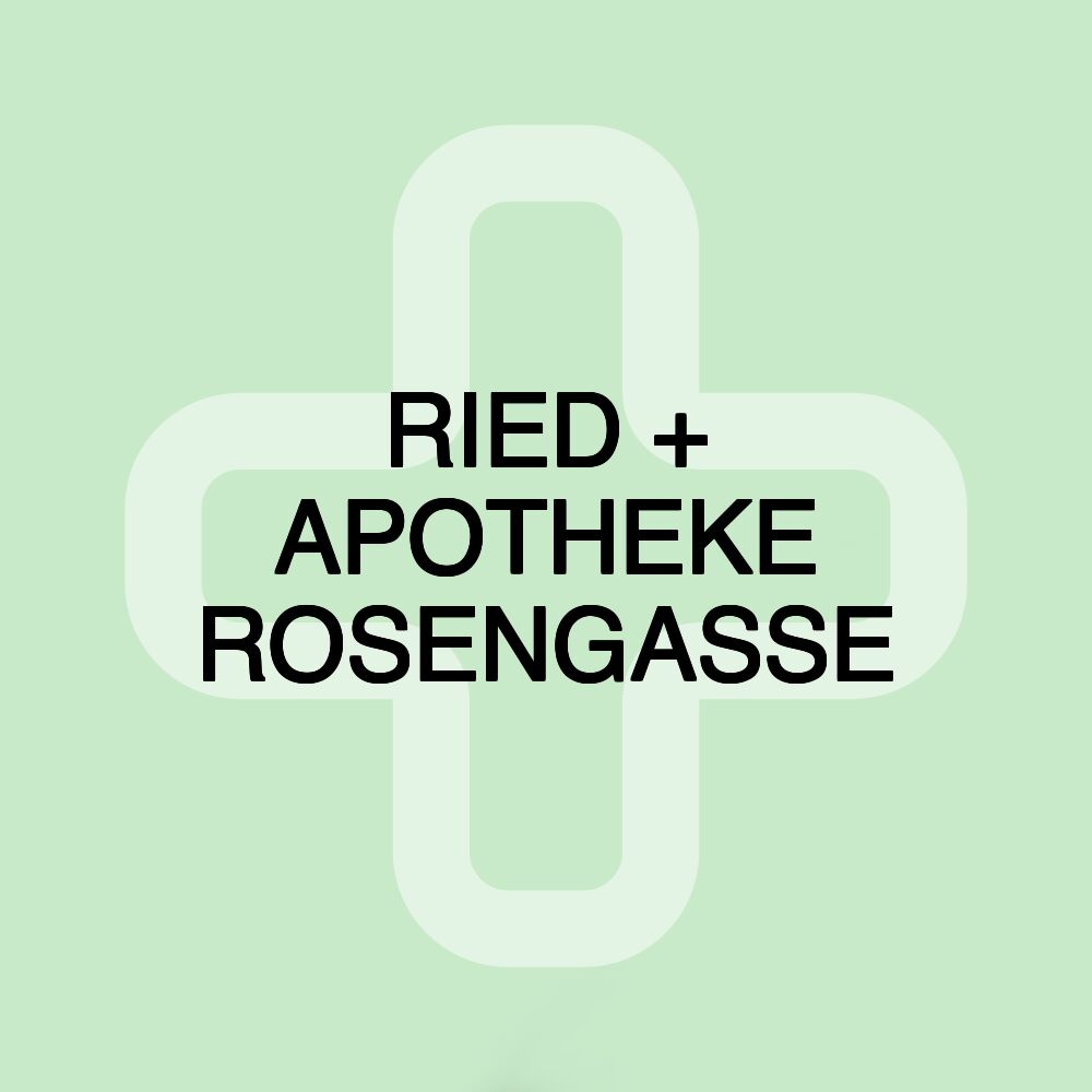 RIED + APOTHEKE ROSENGASSE