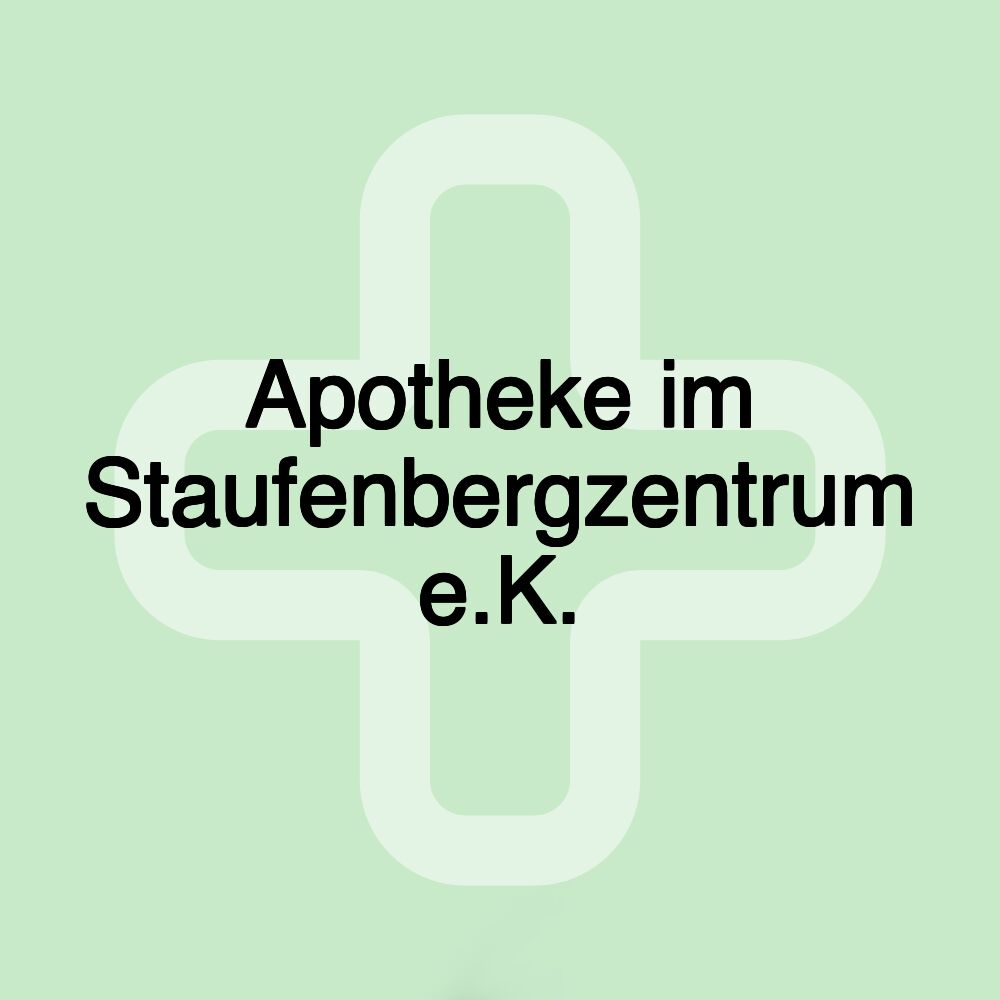 Apotheke im Staufenbergzentrum e.K.