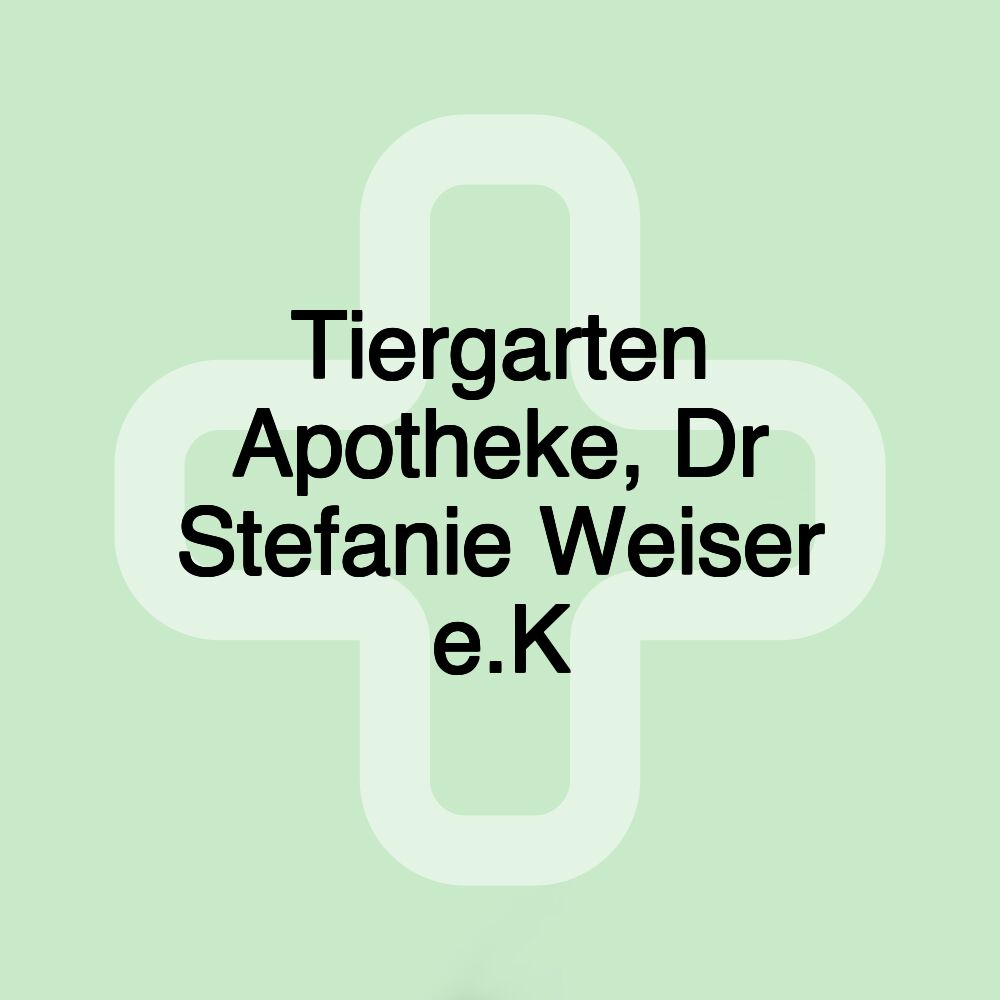 Tiergarten Apotheke, Dr Stefanie Weiser e.K