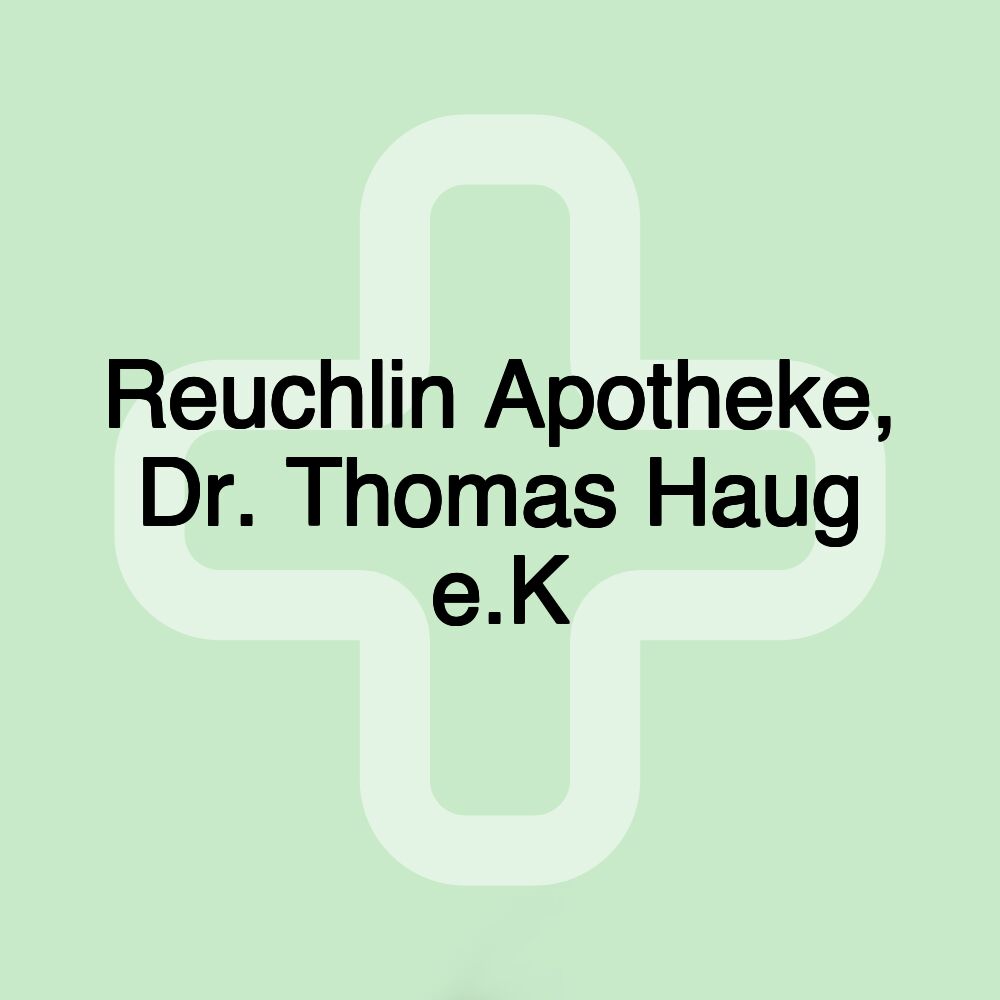 Reuchlin Apotheke, Dr. Thomas Haug e.K