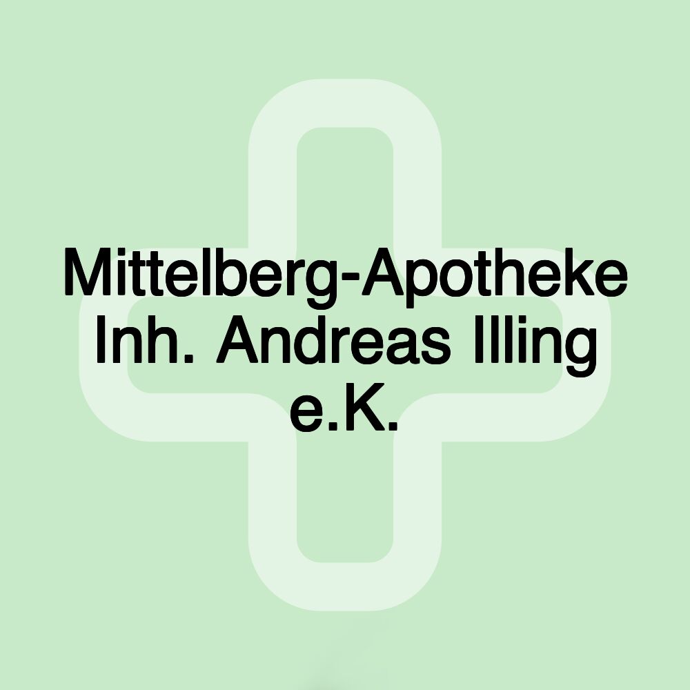 Mittelberg-Apotheke Inh. Andreas Illing e.K.