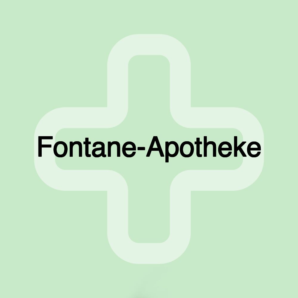 Fontane-Apotheke