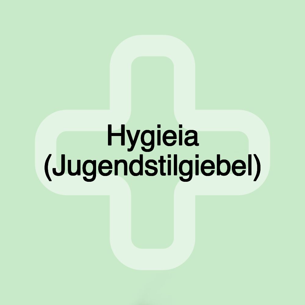 Hygieia (Jugendstilgiebel)