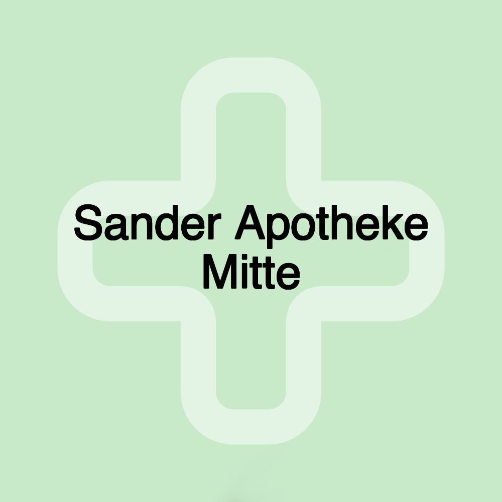 Sander Apotheke Mitte