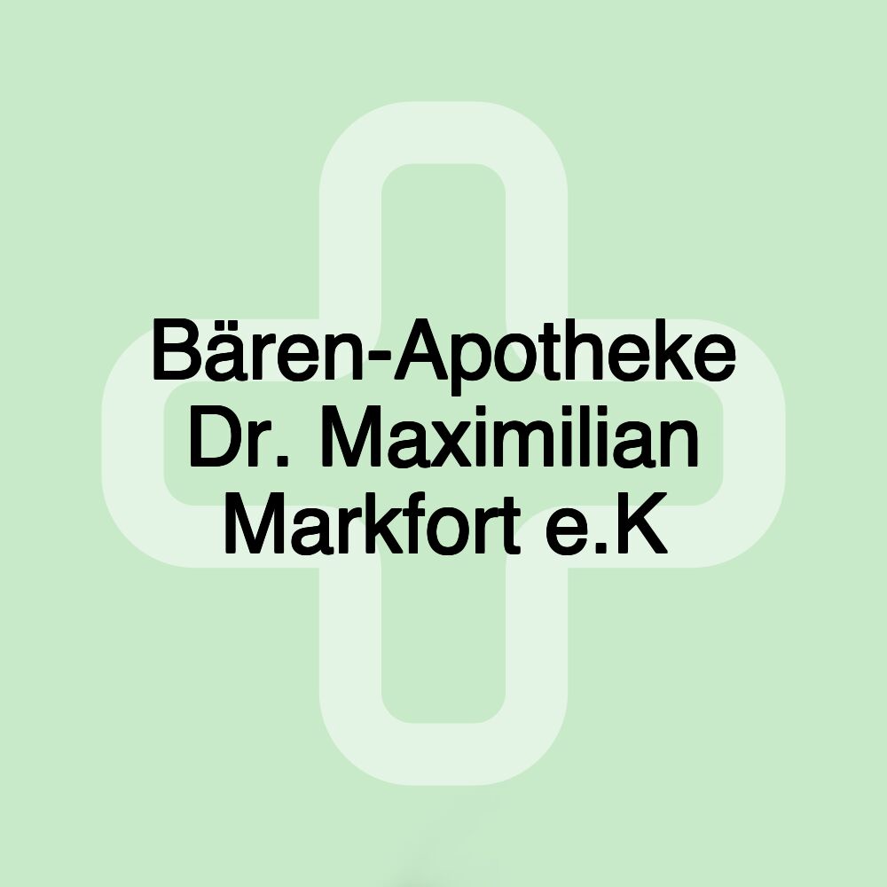 Bären-Apotheke Dr. Maximilian Markfort e.K