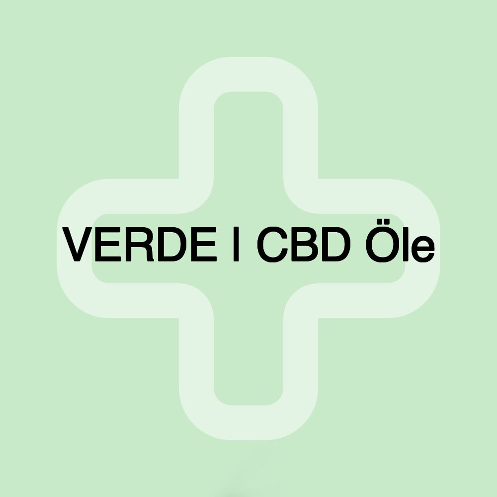 VERDE | CBD Öle