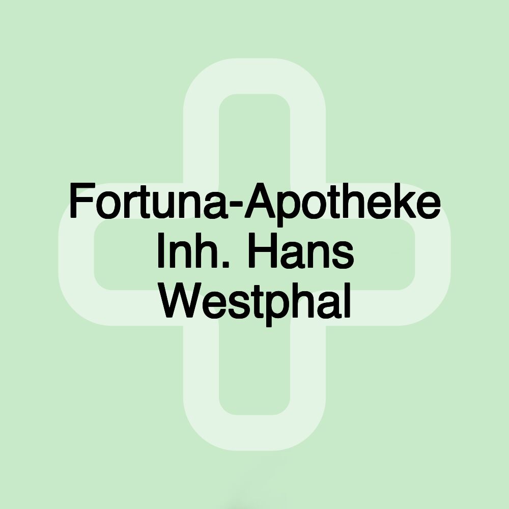 Fortuna-Apotheke Inh. Hans Westphal