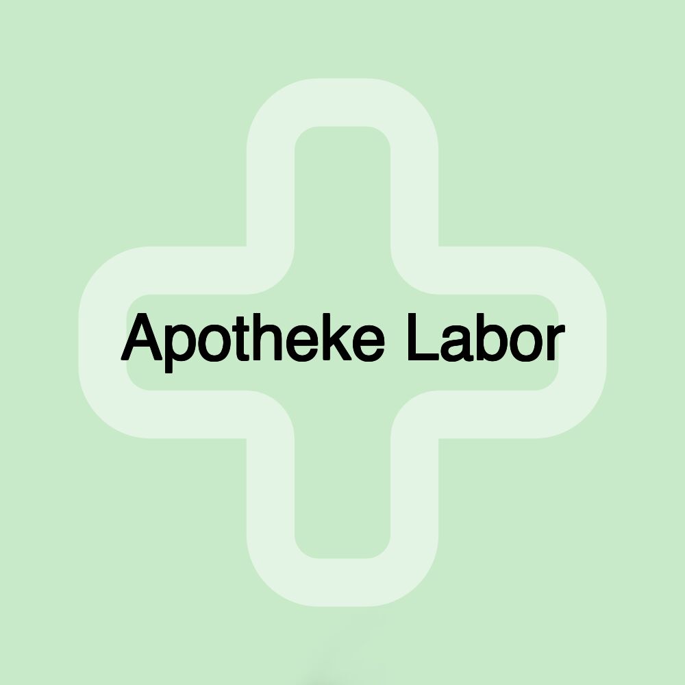 Apotheke Labor