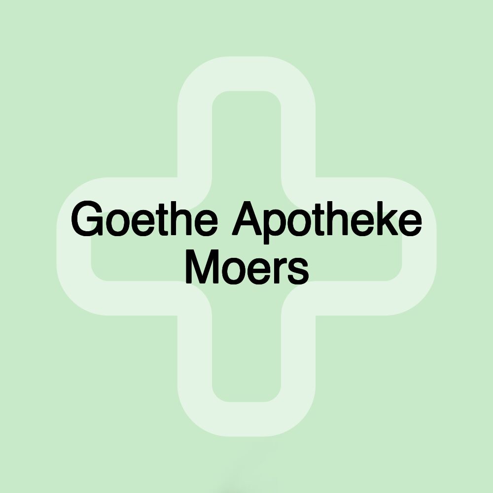 Goethe Apotheke Moers