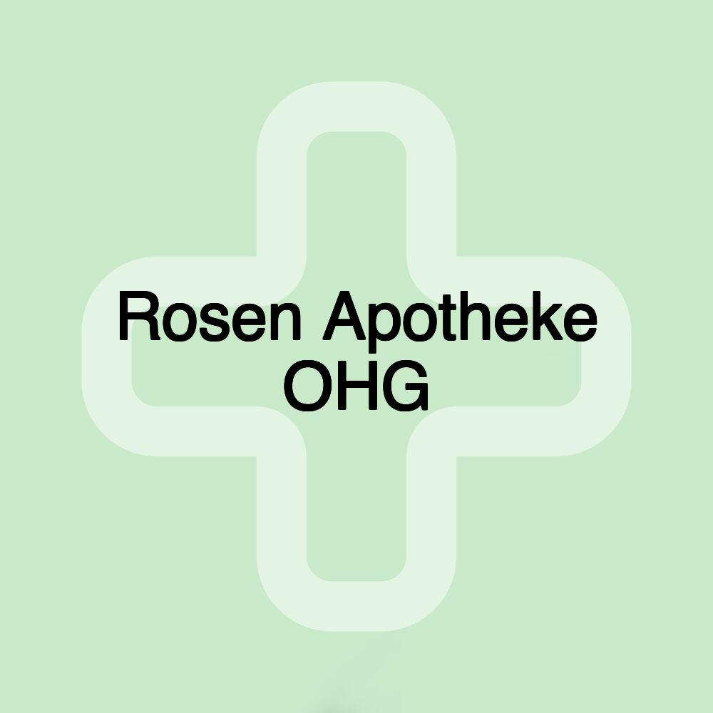 Rosen Apotheke OHG