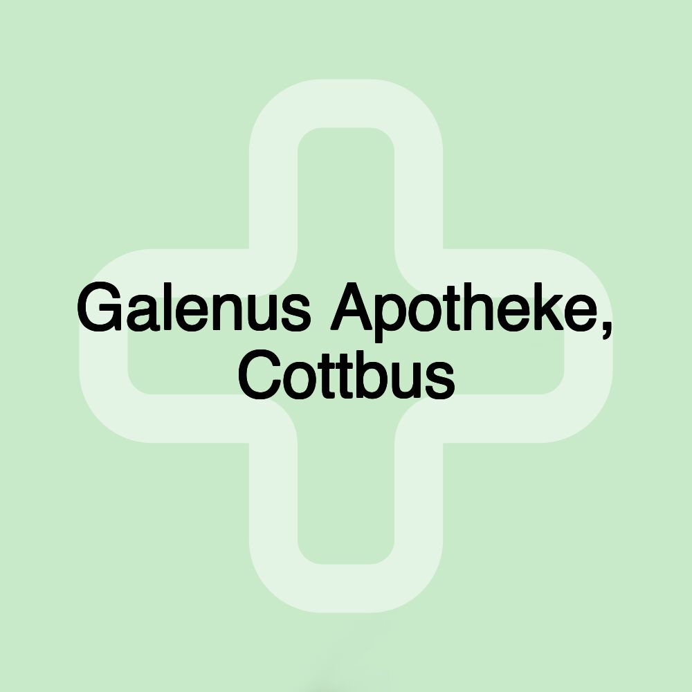 Galenus Apotheke, Cottbus