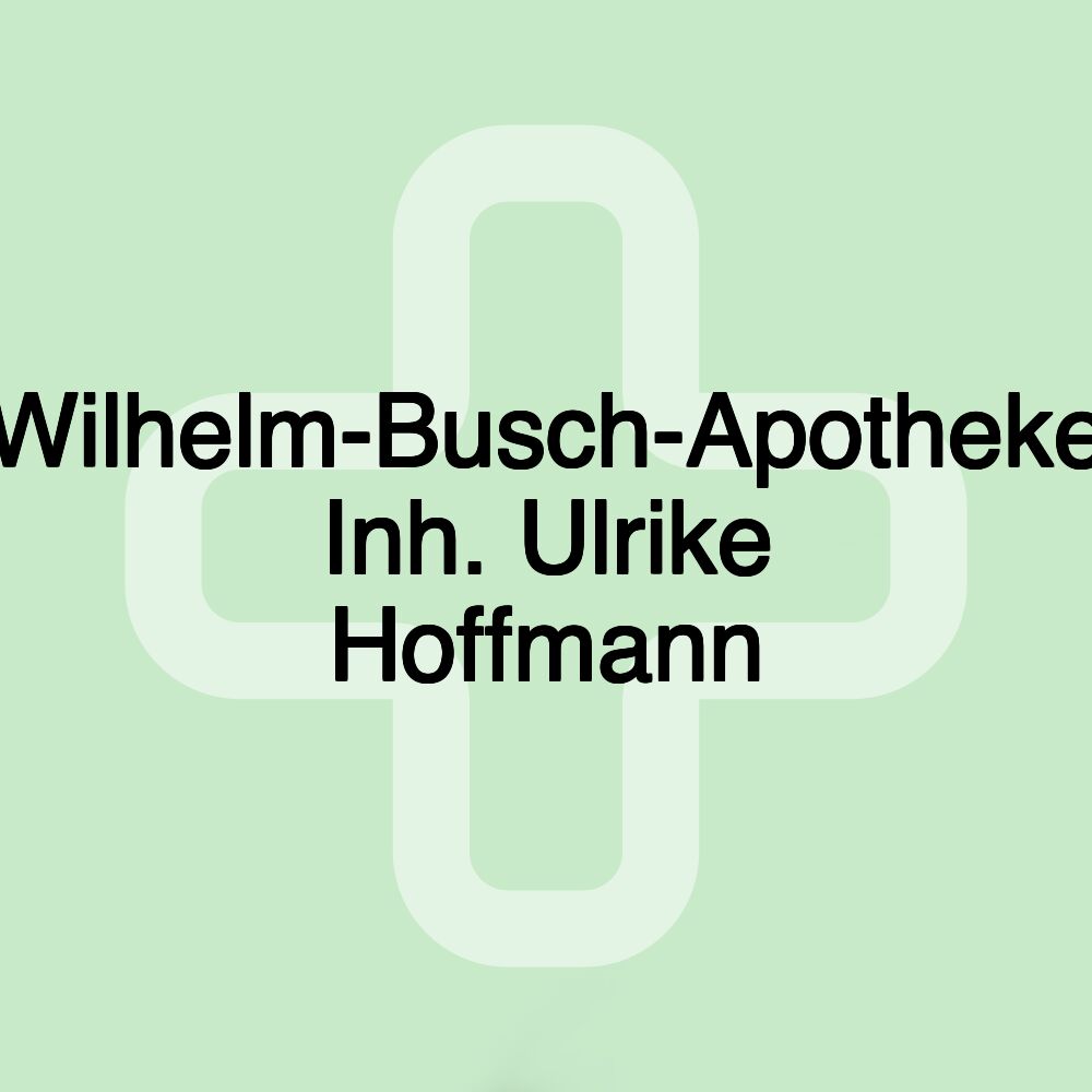 Wilhelm-Busch-Apotheke Inh. Ulrike Hoffmann