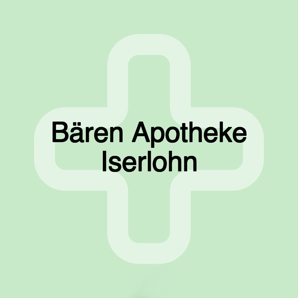 Bären Apotheke Iserlohn