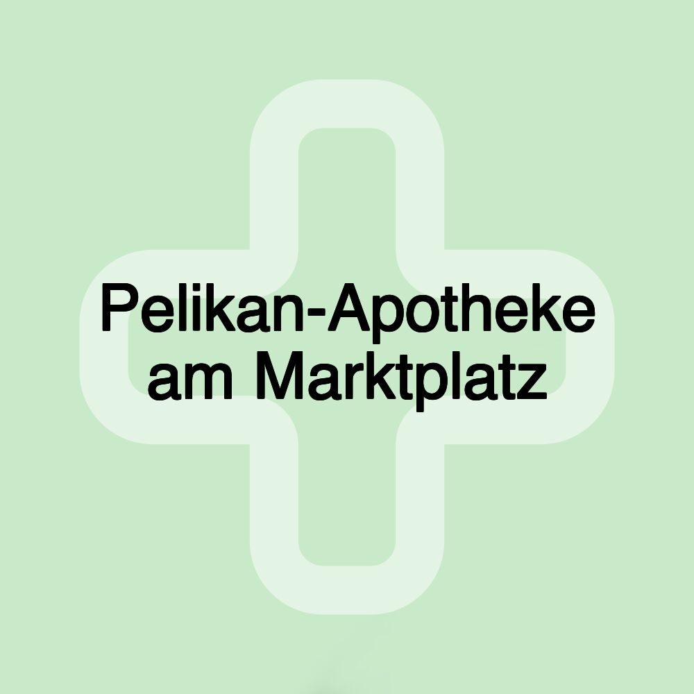 Pelikan-Apotheke am Marktplatz