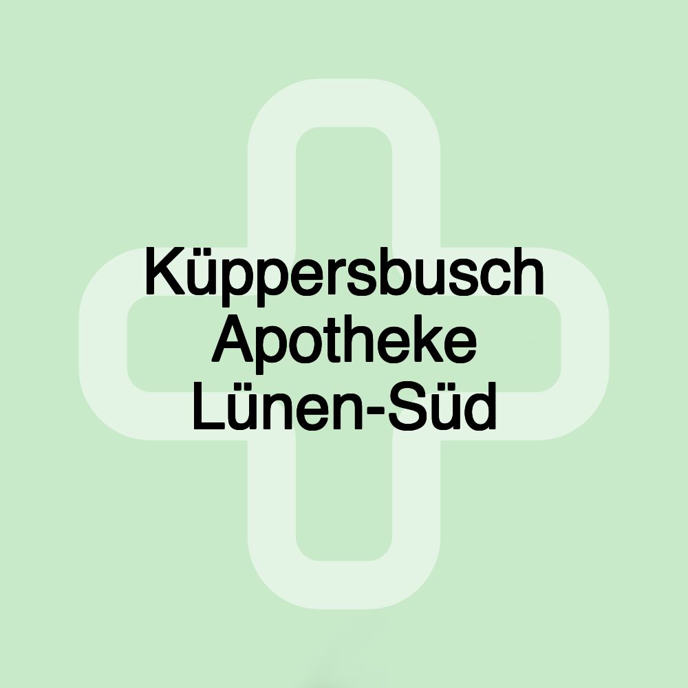 Küppersbusch Apotheke Lünen-Süd