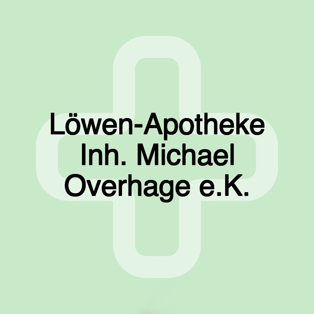 Löwen-Apotheke Inh. Michael Overhage e.K.