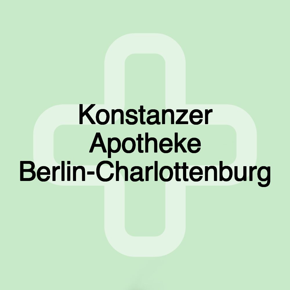 Konstanzer Apotheke Berlin-Charlottenburg