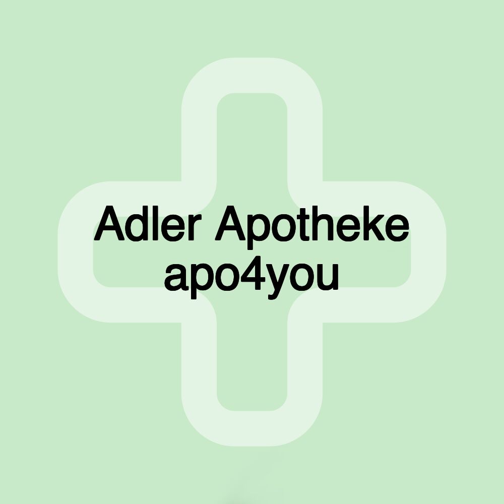 Adler Apotheke apo4you