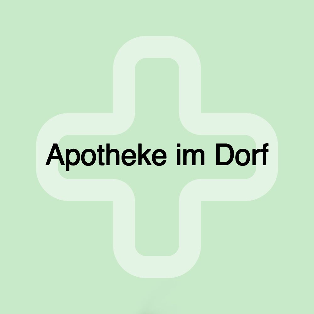 Apotheke im Dorf