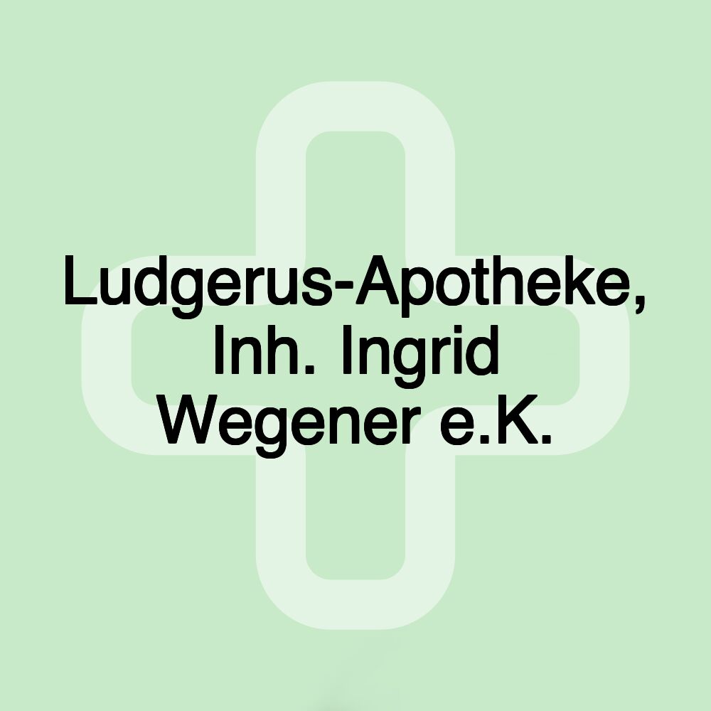 Ludgerus-Apotheke, Inh. Ingrid Wegener e.K.