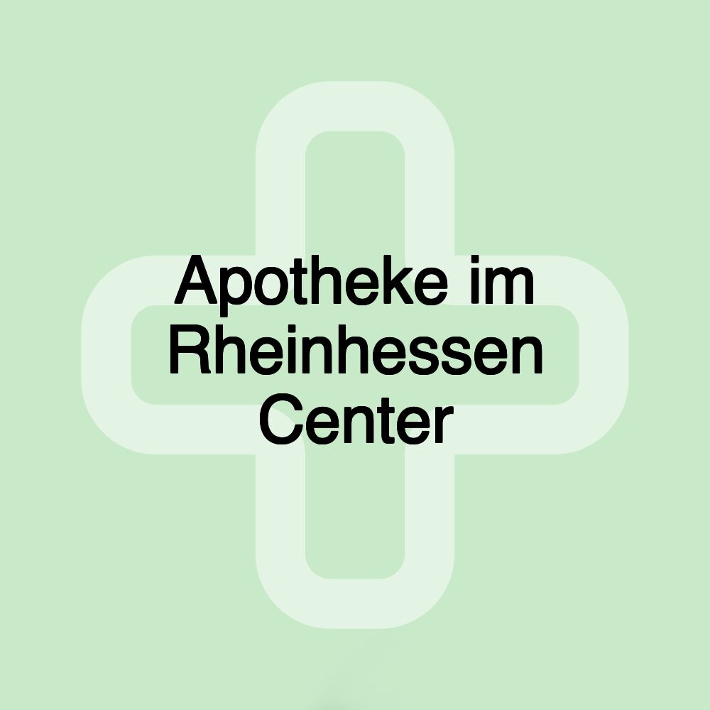 Apotheke im Rheinhessen Center