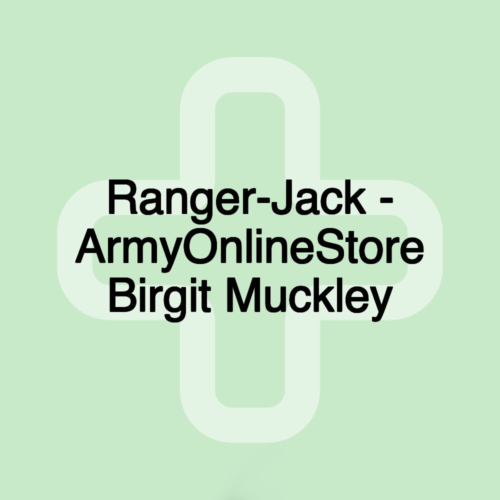 Ranger-Jack - ArmyOnlineStore Birgit Muckley