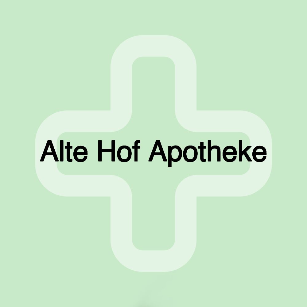 Alte Hof Apotheke