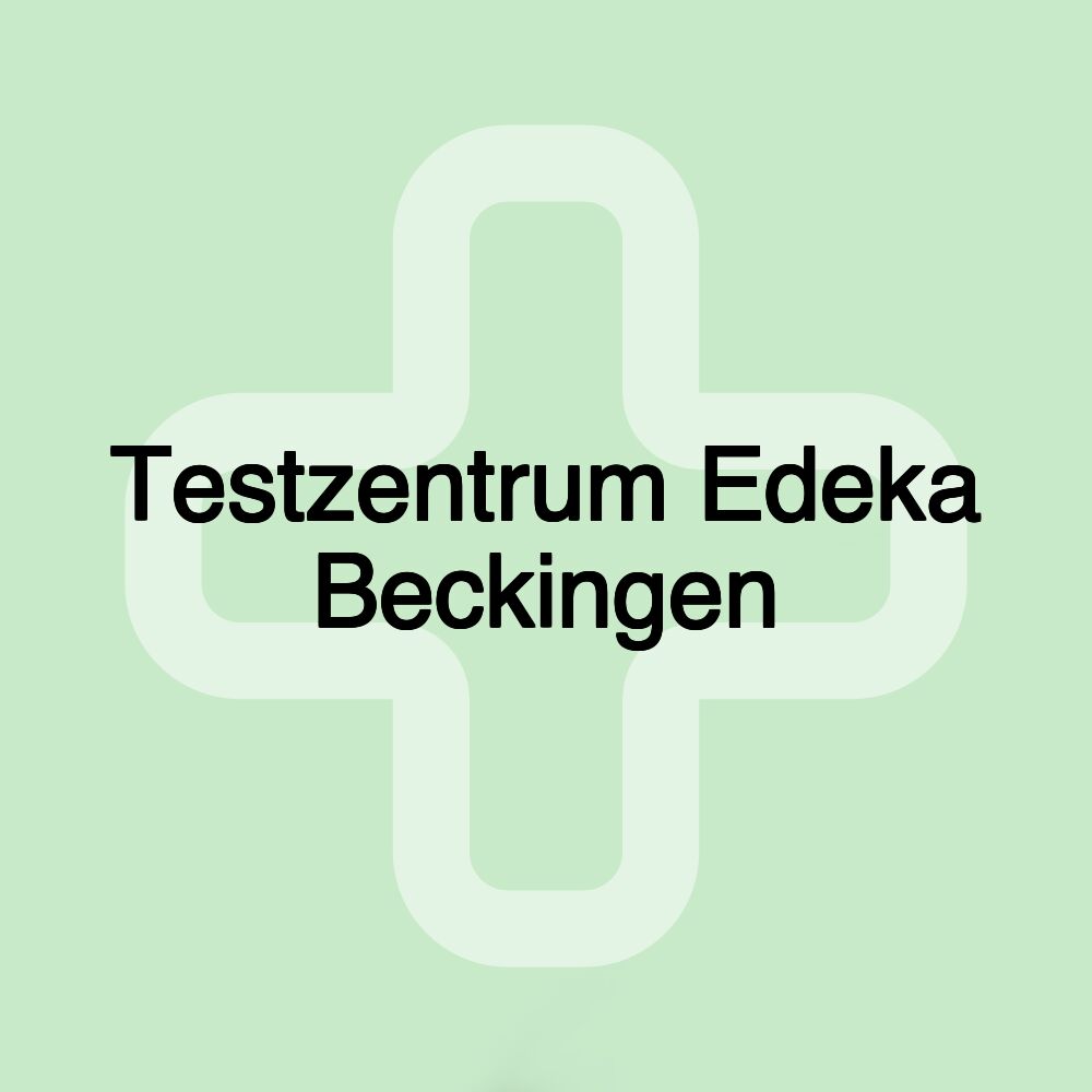 Testzentrum Edeka Beckingen