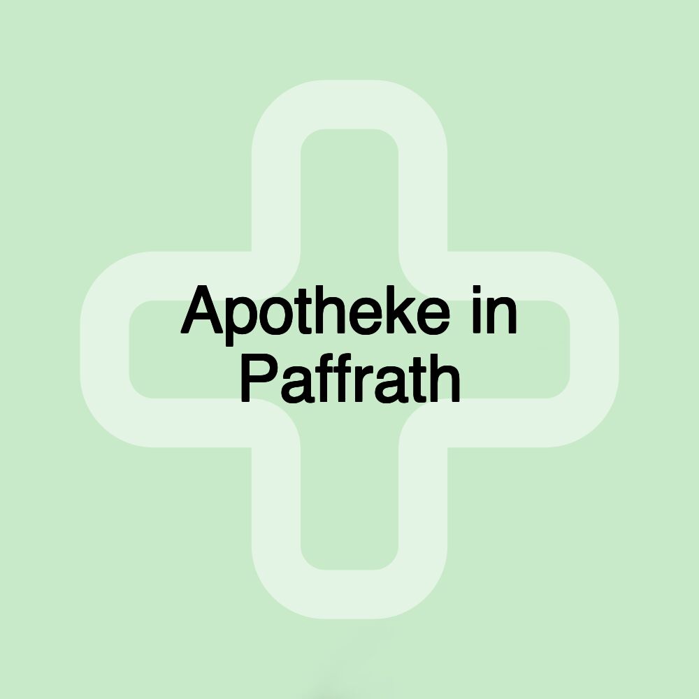 Apotheke in Paffrath