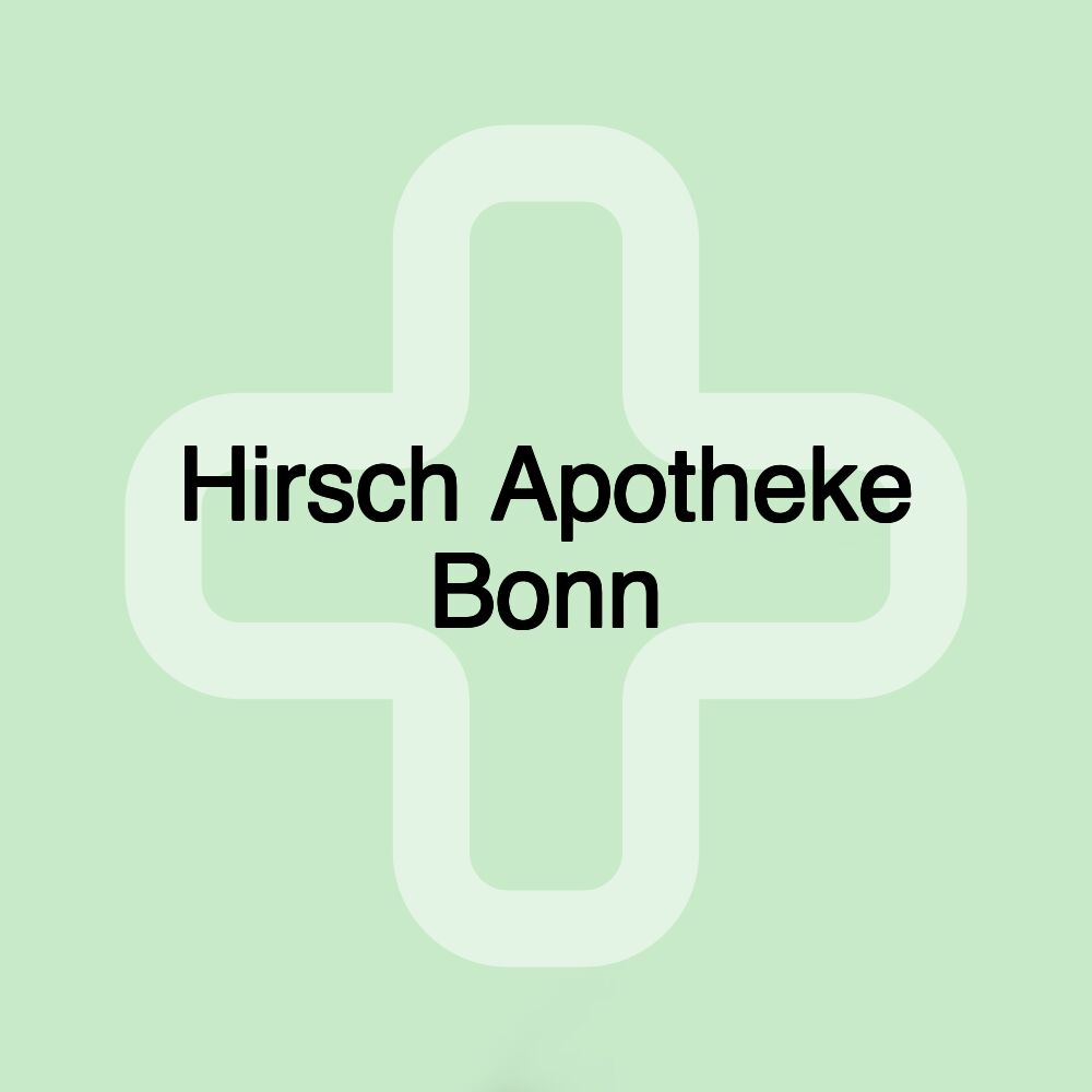 Hirsch Apotheke Bonn