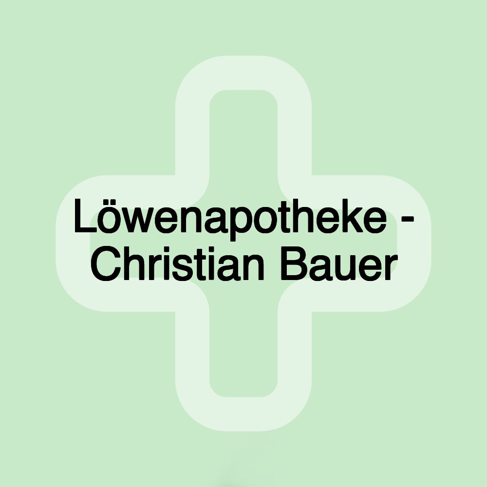 Löwenapotheke - Christian Bauer